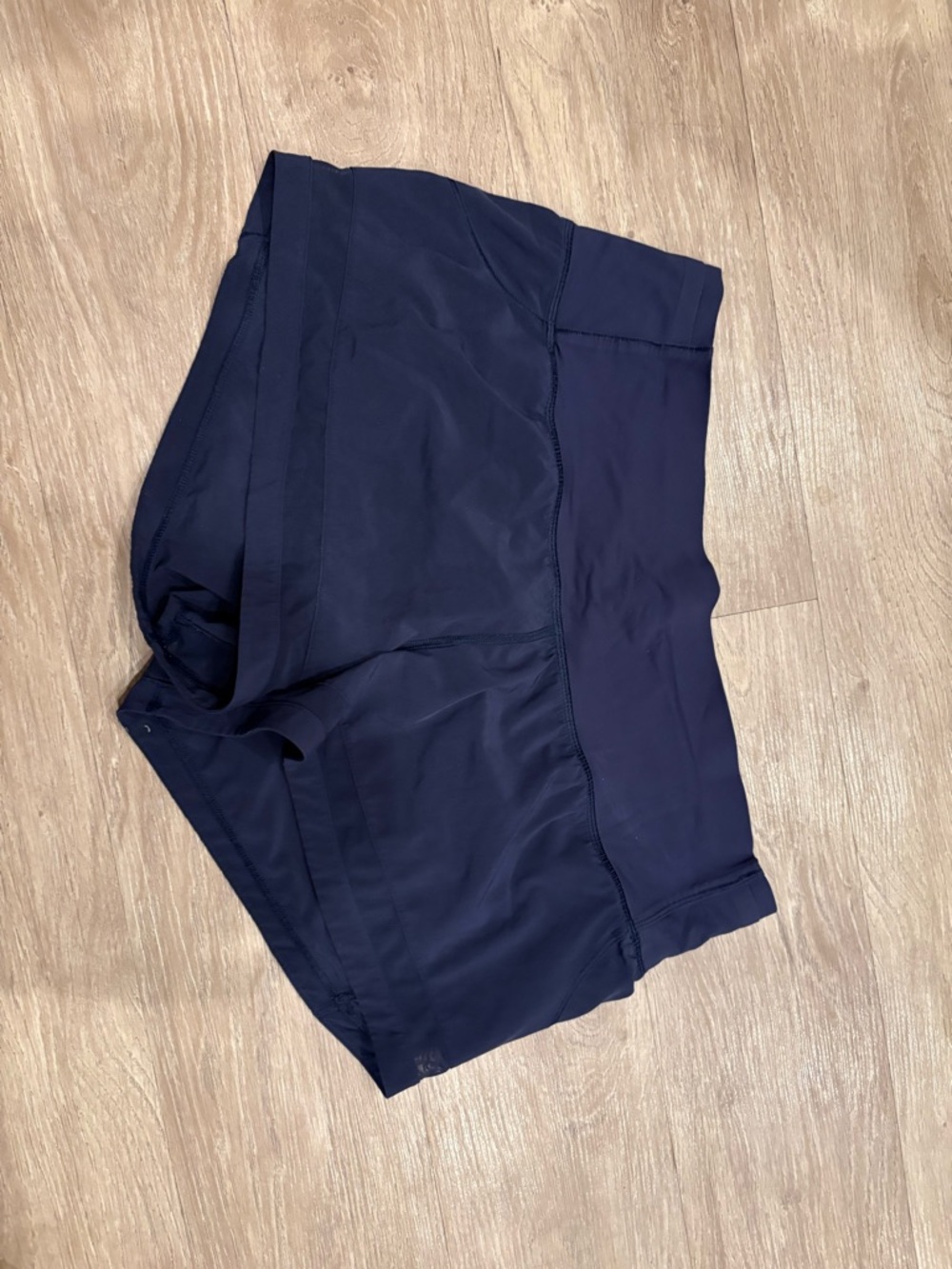 lululemon athletica deep navy performance shorts